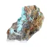 Rohbrochantit-Sammlerstein aus Chile auf einem Sockel - 4