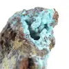 Rohbrochantit-Sammlerstein aus Chile auf einem Sockel - 5