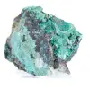 Rohe Brochantitkristalle auf Ganggestein aus Chile auf Grund - 0