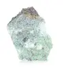 Rohes grünes Brochantit-Mineral aus Chile auf Ganggestein - 3