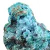 Exemplar von natürlichem Brochantit aus Chile auf einem Sockel - 5