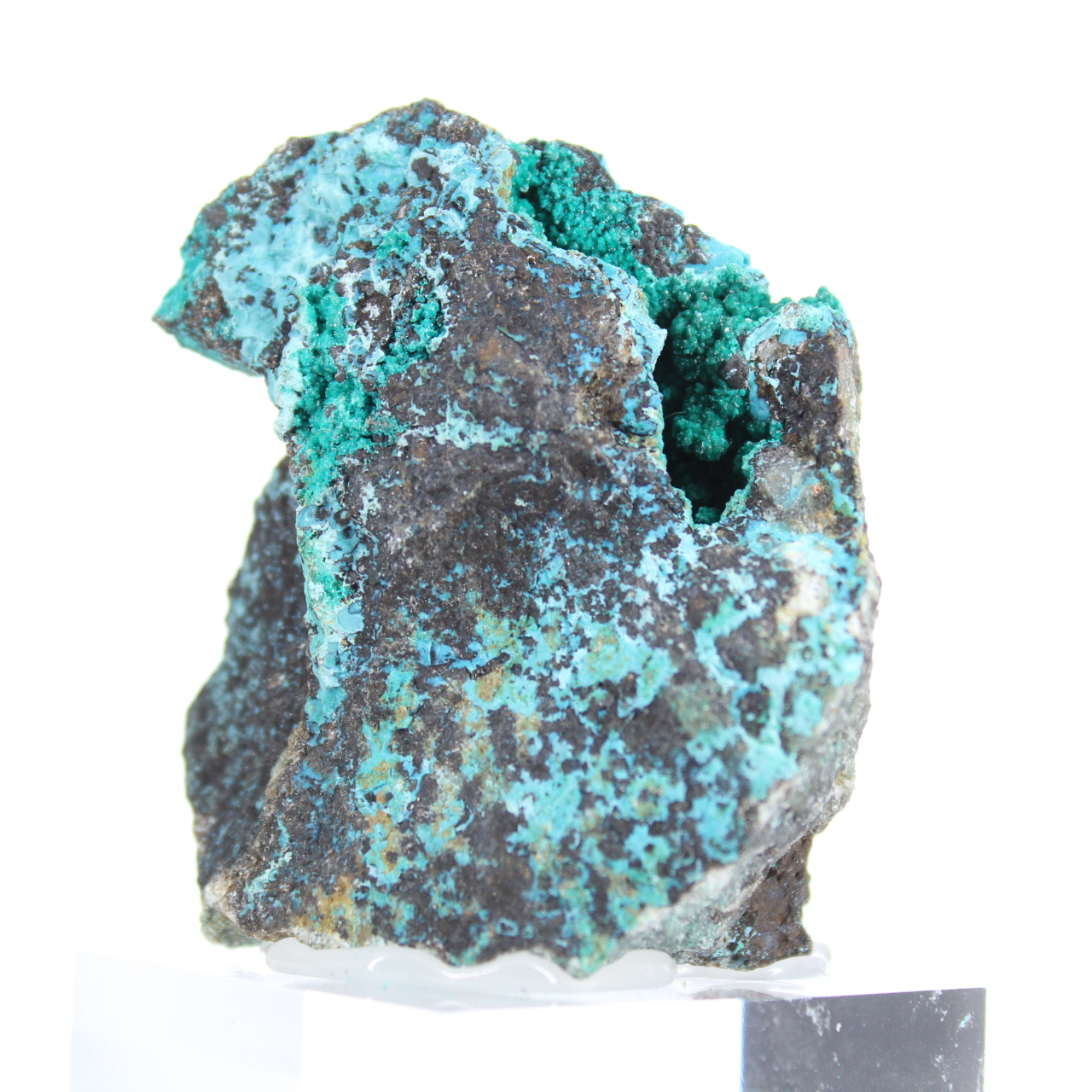 Rohe Brochantit-Kristalle aus Chile – Ausstellungsstück
