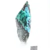 Rohes Brochantit-Mineralexemplar aus Chile auf Sockel - 2