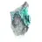 Rohes Brochantit-Mineralexemplar aus Chile auf Sockel
