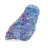 Chalcopyrite mexicaine sur socle, agrégats aux reflets irisés