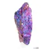 Chalcopyrite mexicaine aux irisations métalliques, montée sur socle - 3