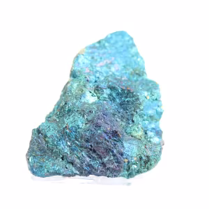 Chalcopyrite du Mexique en agrégat allongé aux reflets irisés
