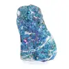 Chalcopyrite du Mexique en agrégat irisé, présentation sur socle - 0