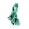 Seidige Malachit aus Kongo-Kinshasa, Sammlermineral auf Sockel - 2