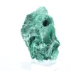 Seidige Malachit aus Kongo-Kinshasa, Sammlermineral auf Sockel - 3