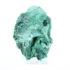 Seidige Malachit aus Kongo-Kinshasa, Sammlermineral auf Sockel - 4