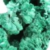 Schlanke faserige Malachit aus der DR Kongo, authentisches Mineral auf Sockel - 5