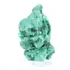 Dichte Malachit mit engen Fasern aus dem Kongo, Mineral auf Acryl - 1