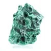 Dichte Malachit mit engen Fasern aus dem Kongo, Mineral auf Acryl - 4