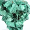 Gedrungener Block aus faseriger Malachit aus dem Kongo, mineralische Dekoration - 5