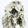Oktaedrischer Pyrit aus Peru, Rohstein für Sammler - 6