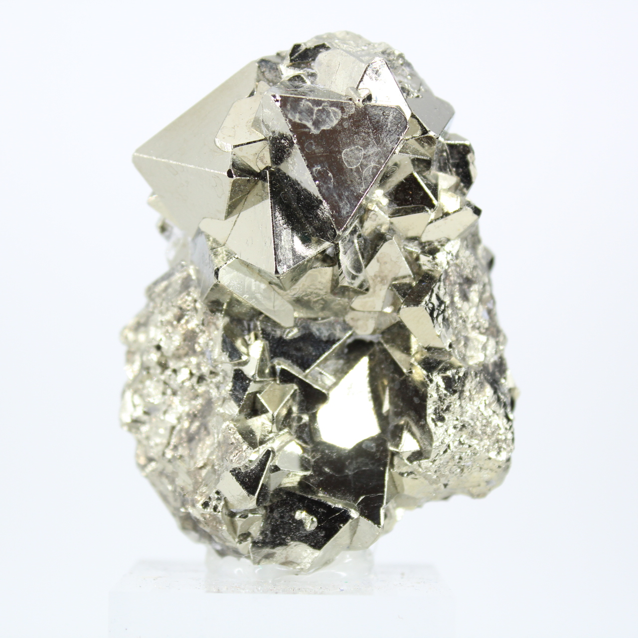 Oktaedrischer Pyrit aus Peru, Rohstein für Sammler