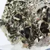 Goldener Pyrit aus Peru mit dreieckigen Kristallen – Sammlung - 6