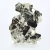 Pyrit aus Peru, oktaedrische Kristalle auf Acrylbasis - 1