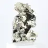 Pyrit aus Peru, oktaedrische Kristalle auf Acrylbasis - 2