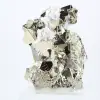 Pyrit aus Peru, oktaedrische Kristalle auf Acrylbasis - 5