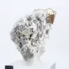 Oktaedrische Pyritkristalle, Eisensulfid aus Peru - 3