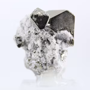 Oktaedrische Pyritkristalle, Eisensulfid aus Peru