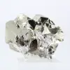 Geometrischer Pyrit aus Peru – Oktaedrische Kristalle auf einem Sockel - 0