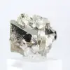 Geometrischer Pyrit aus Peru – Oktaedrische Kristalle auf einem Sockel - 1