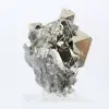 Mineralogisches Exemplar von oktaedrischem Pyrit aus Peru - 4