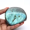 Mineralische Freiform aus poliertem Labradorit aus Madagaskar - 5