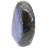 Mineral-Ornament aus poliertem Labradorit aus Madagaskar - 1