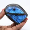 Mineral-Ornament aus poliertem Labradorit aus Madagaskar - 5