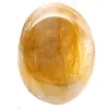Naturstein: Gelber Quarz-Trommelstein aus Madagaskar - 0