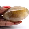 Kleiner gelber Quarz-Trommelstein aus Madagaskar zum Sammeln - 2