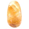 Gelber Quarz aus Madagaskar als kleiner dekorativer Trommelstein - 1