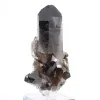 Morion-Quarzspitze aus Brasilien zum Hinstellen, auf Sockel montiert - 2