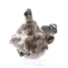 Morion-Quarzkristall aus Brasilien, schwarzes Mineral auf Sockel montiert - 2