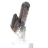 Morion-Quarz aus Brasilien im Kleinformat, feine Spitze mit Sockel - 2