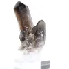 Morion-Quarz aus Brasilien im Kleinformat, feine Spitze mit Sockel - 4