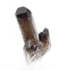 Morion-Quarz aus Brasilien im Kleinformat, feine Spitze mit Sockel - 5