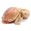 Schildkrötenfigur aus natürlichem Speckstein aus Bolivien - 3