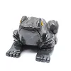 Dekorativer Frosch aus bolivianischem Specksteinstein - 2