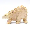 Geschnitzter Stegosaurus aus Speckstein aus Bolivien - 1