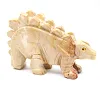 Geschnitzter Stegosaurus aus Speckstein aus Bolivien - 3