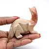 Diplodocus aus Speckstein: bolivianische Dinosaurierskulptur - 0