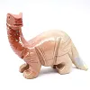 Diplodocus aus Speckstein: bolivianische Dinosaurierskulptur - 1