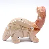 Diplodocus aus Speckstein: bolivianische Dinosaurierskulptur - 3