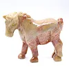 Pferd aus geschnitztem Specksteinstein aus Bolivien - 1