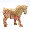 Pferd aus geschnitztem Specksteinstein aus Bolivien - 3